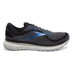 Brooks Glycerin 18 Mens Road Running Shoes Grey/Blue/White | USA-DFV236147